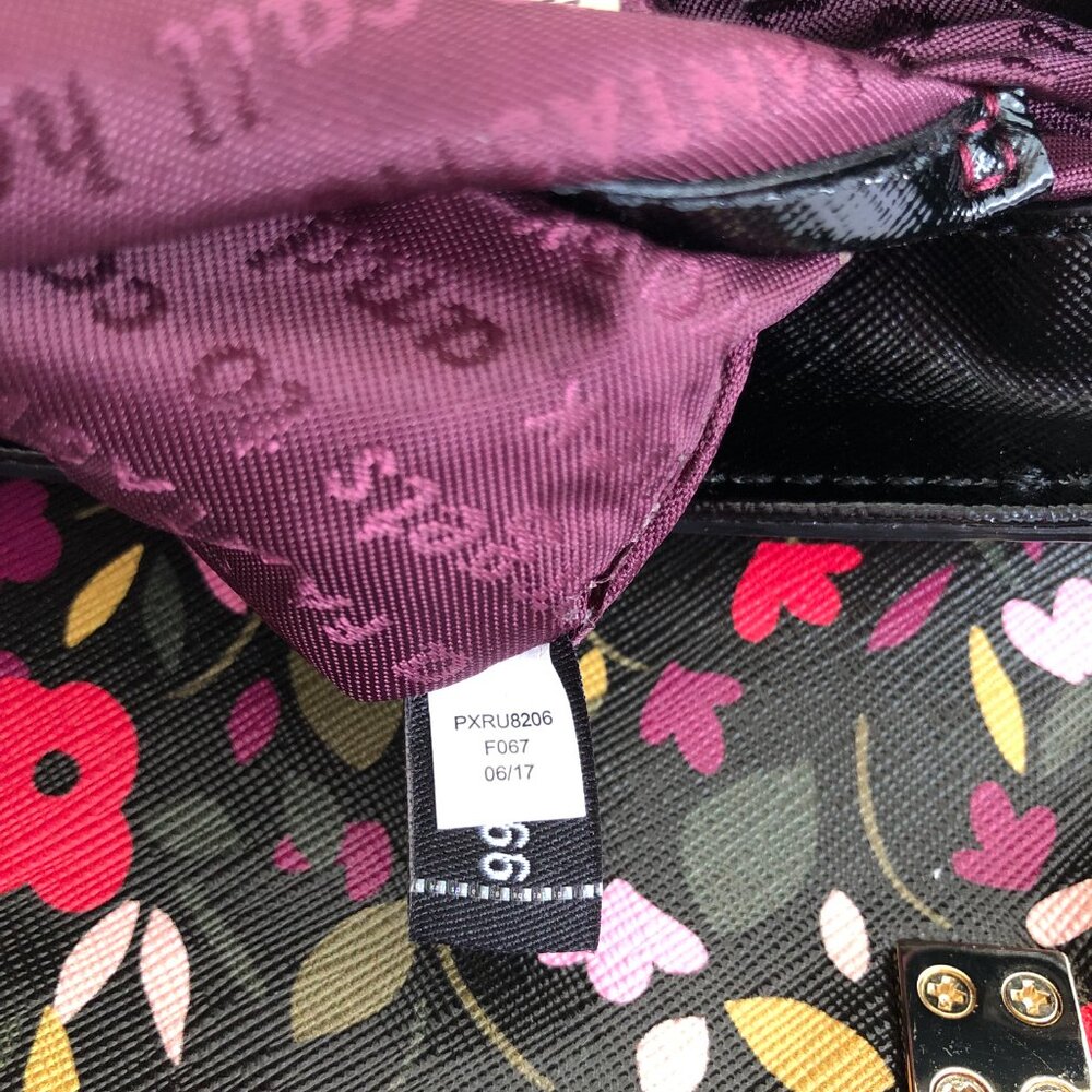 Kate Spade Floral Crossbody Bag and Wallet - Black and Pink - Picture 8 of 15